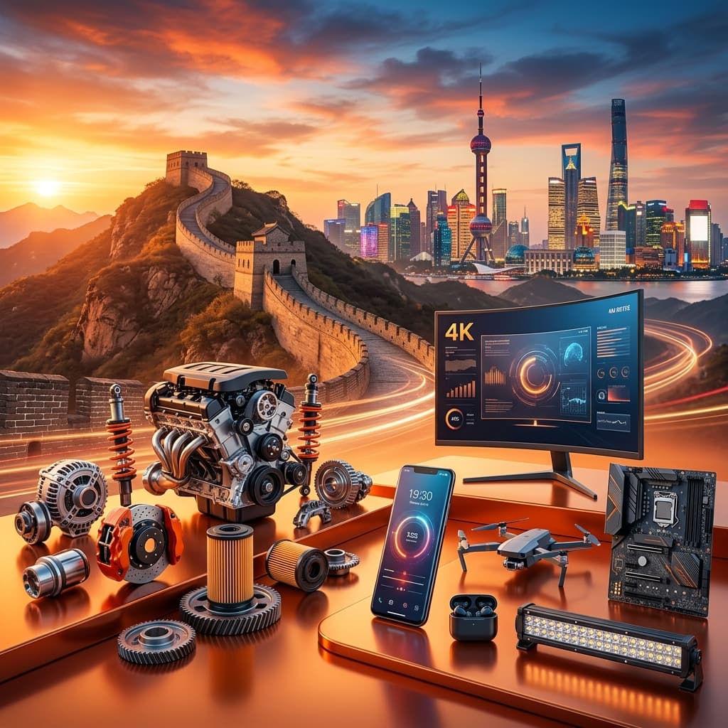 Importation depuis la Chine - Pièces auto et Électronique